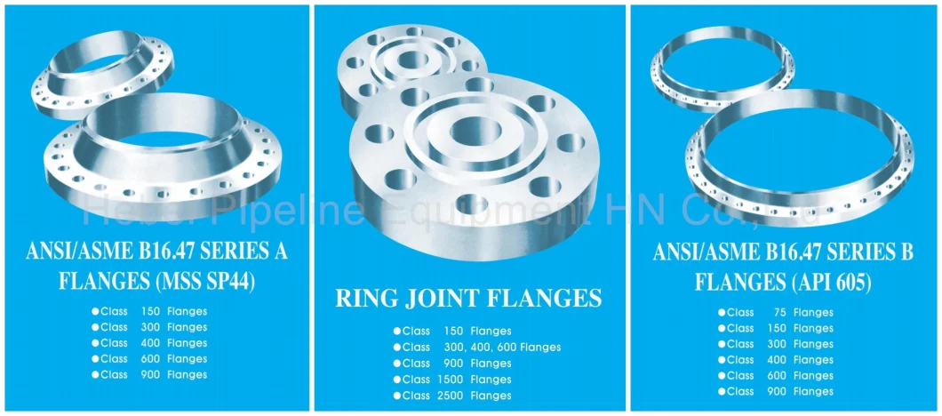 ANSI B165 Stainless Steel FF RF Socket Welding Neck Flanges